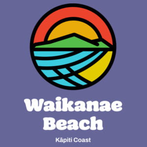 Waikanae Beach Pictogram V2 Tee - Mens Design