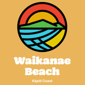 Waikanae Beach Picotgram V2 Tee - Womens Design
