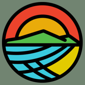 Waikanae Beach Picotgram Tee - Womens Design