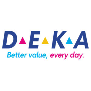 DEKA Logo Tee - Womens White Design