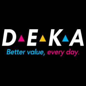 DEKA Logo Tee - Mens Black Design
