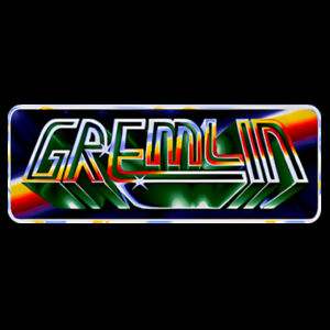 90s Gremlin Interactive Old Skool Logo Inspired Mens Tee. Design