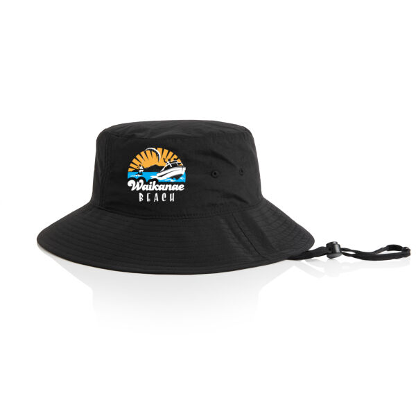 Waikanae Beach Brim Hat -  'Boat' Thumbnail