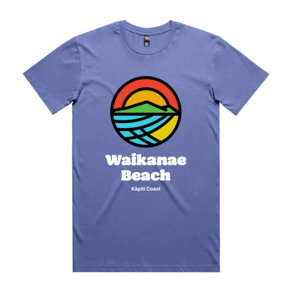 Waikanae Beach Pictogram V2 Tee - Mens Thumbnail