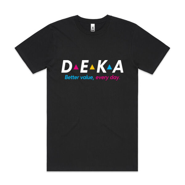 DEKA Logo Tee - Mens Black Thumbnail